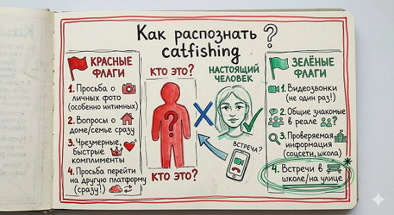 Инфографика: Кэтфишинг