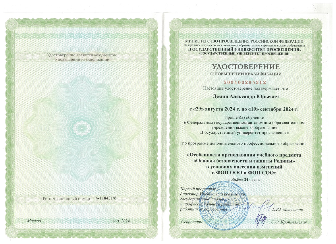 Краткое описание