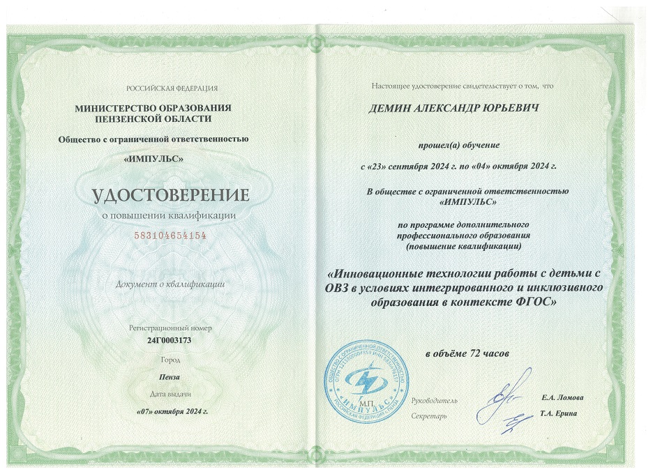 Краткое описание